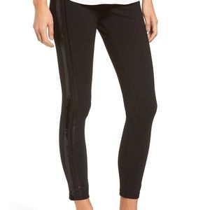 ZEZA B Lux Tux Ponte knit sequin legging